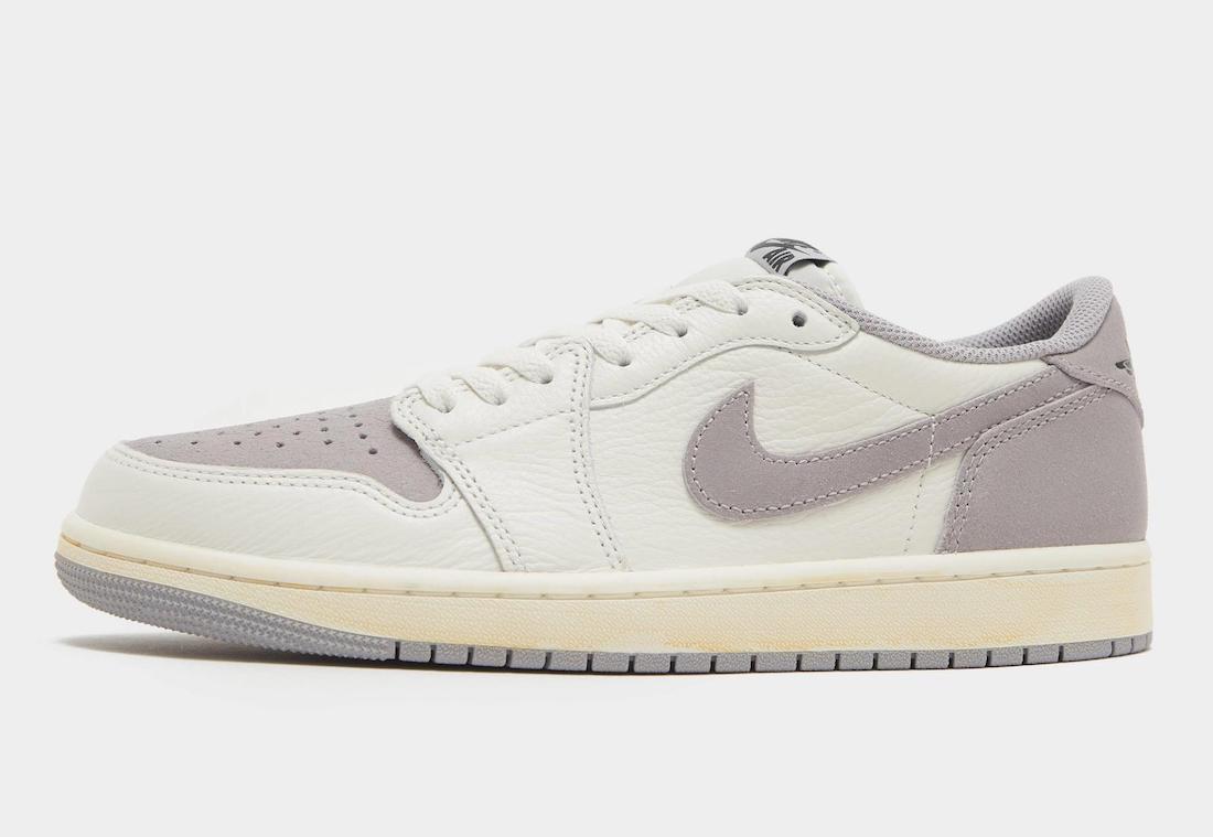 Air Jordan 1 Low OG Atmosphere Grey CZ0790-101 Release Date + Where to ...