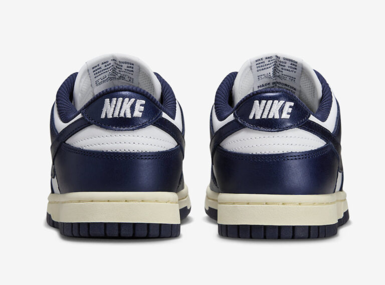 Nike Dunk Low Vintage Navy FN7197-100 Release Date | SneakerFiles