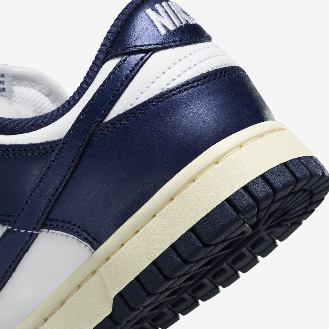 Nike Dunk Low Vintage Navy FN7197-100 Release Date | SneakerFiles