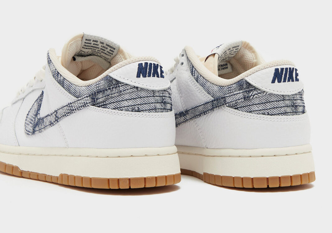 nike dunk low denim