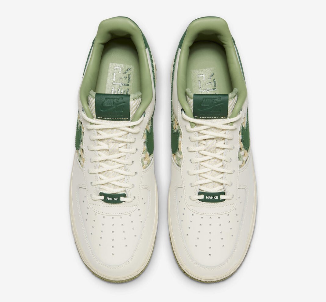 Nike Air Force 1 Low ‘NAI-KE’ Releasing in Green | LaptrinhX / News