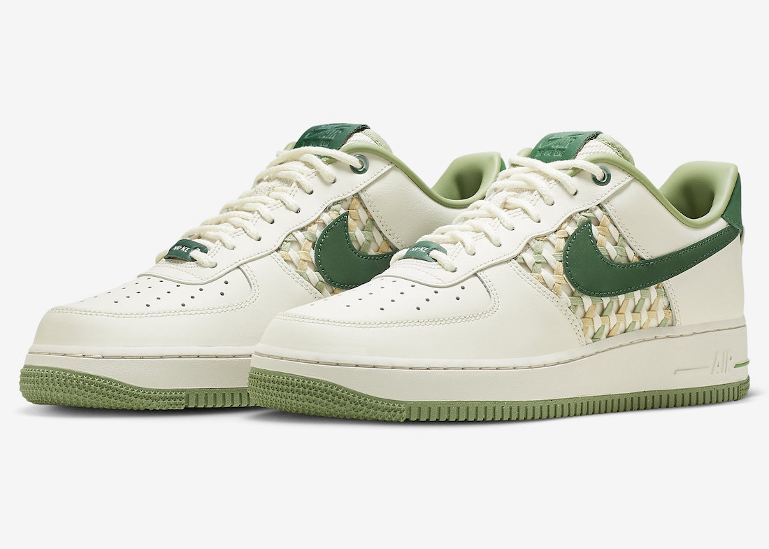 The Mismatched Nike Air Force 1 Low 82 Pays Homage To Classic Air Jordan 1  Colorways •