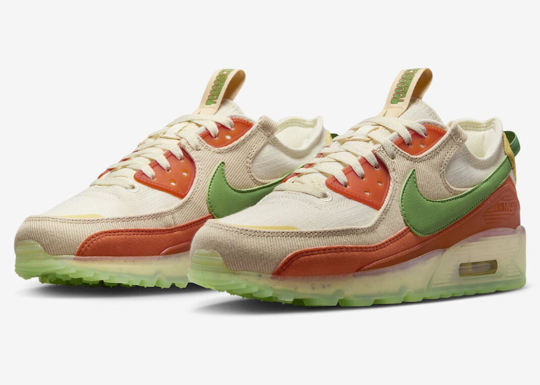 Nike Air Max Terrascape 90 Orange Green DV7413-100 Release Date ...