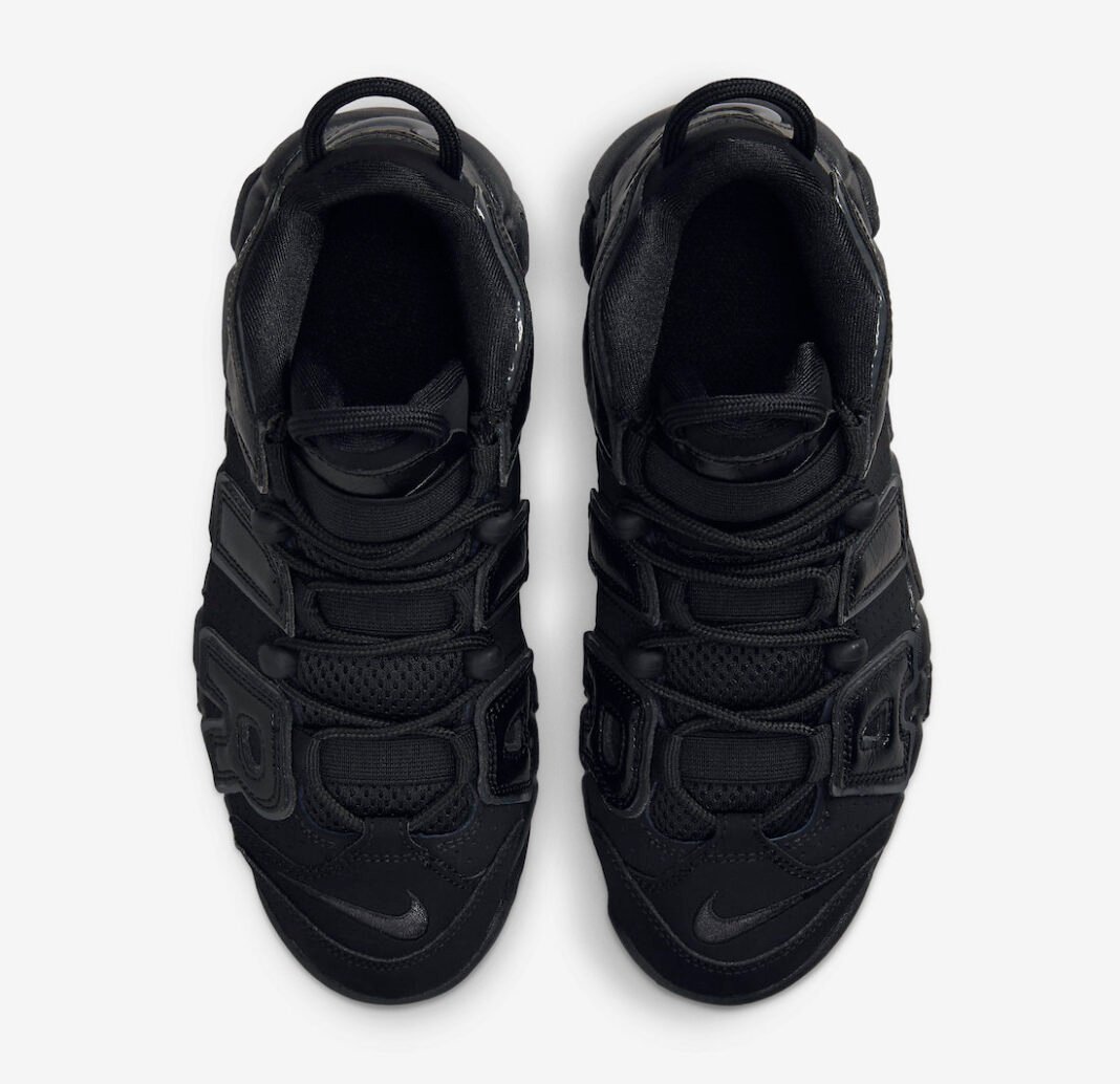 Nike Air More Uptempo GS Triple Black FV2264-001 | SneakerFiles