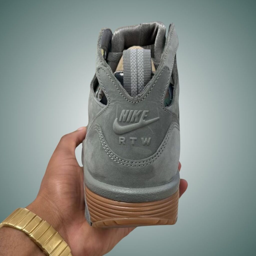 Corteiz Nike Air Trainer Huarache Flat Pewter FQ8793-001