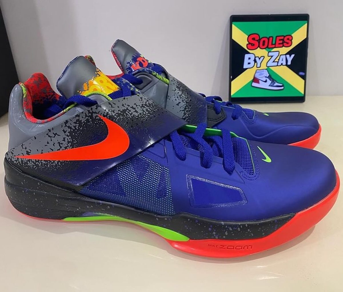 Nike KD 4 Nerf 2024 FQ8180-400 | SneakerFiles