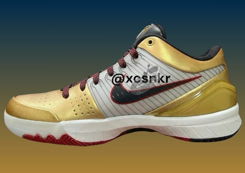 Nike Kobe 4 Protro Gold Medal 2024 FQ3544-100 Release Info