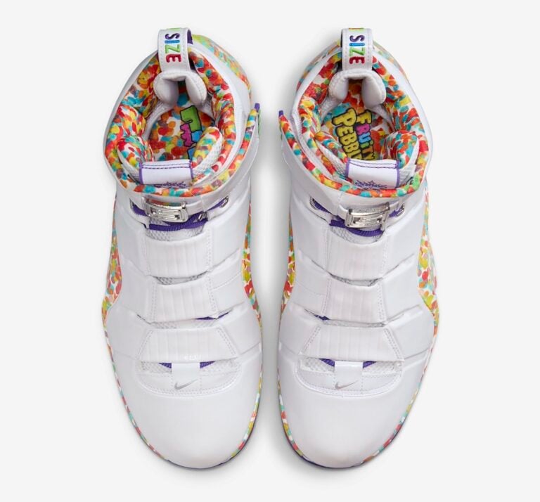 Nike LeBron 4 Fruity Pebbles 2024 DQ9310-100 | SneakerFiles