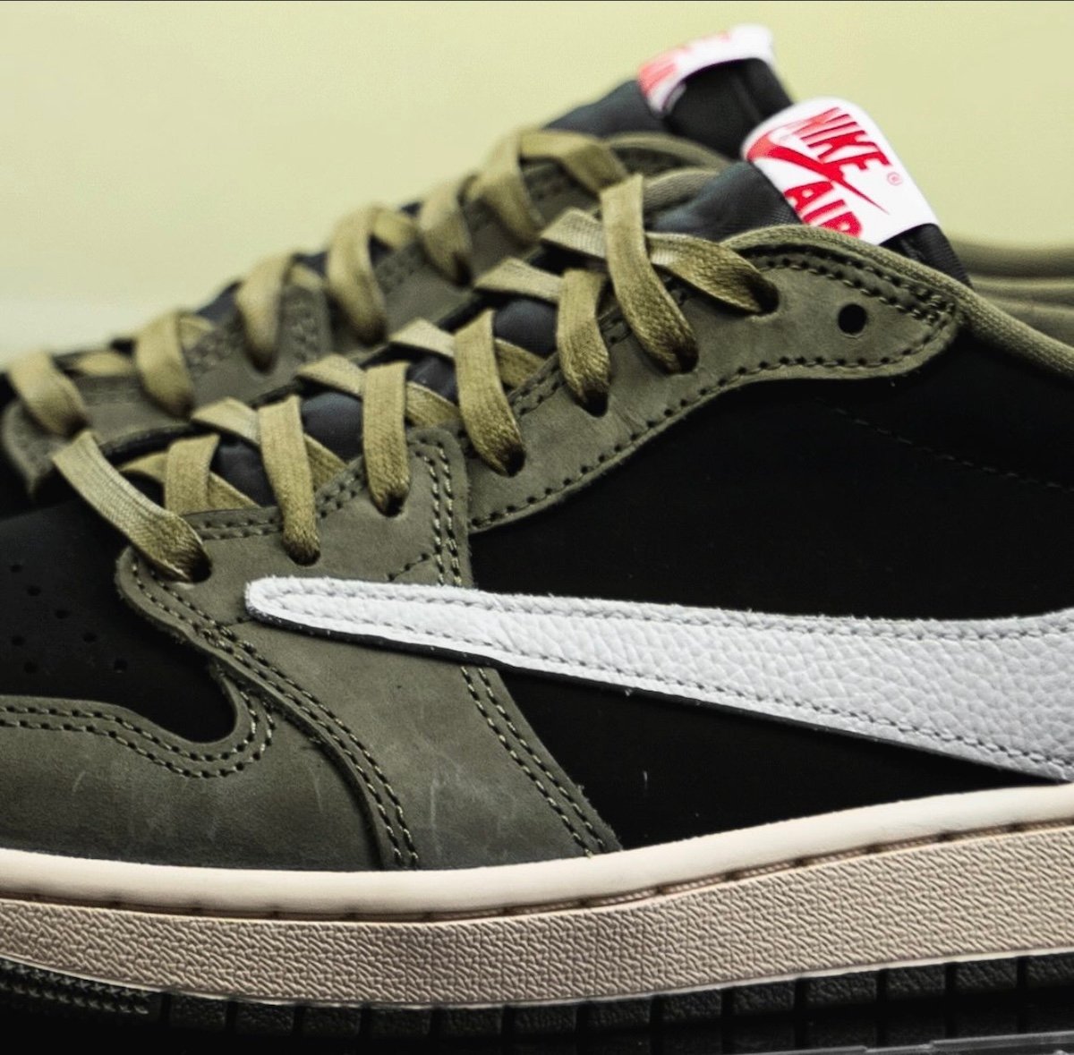 Travis Scott x Air Jordan 1 Low OG Black Olive DM7866-002 | SneakerFiles