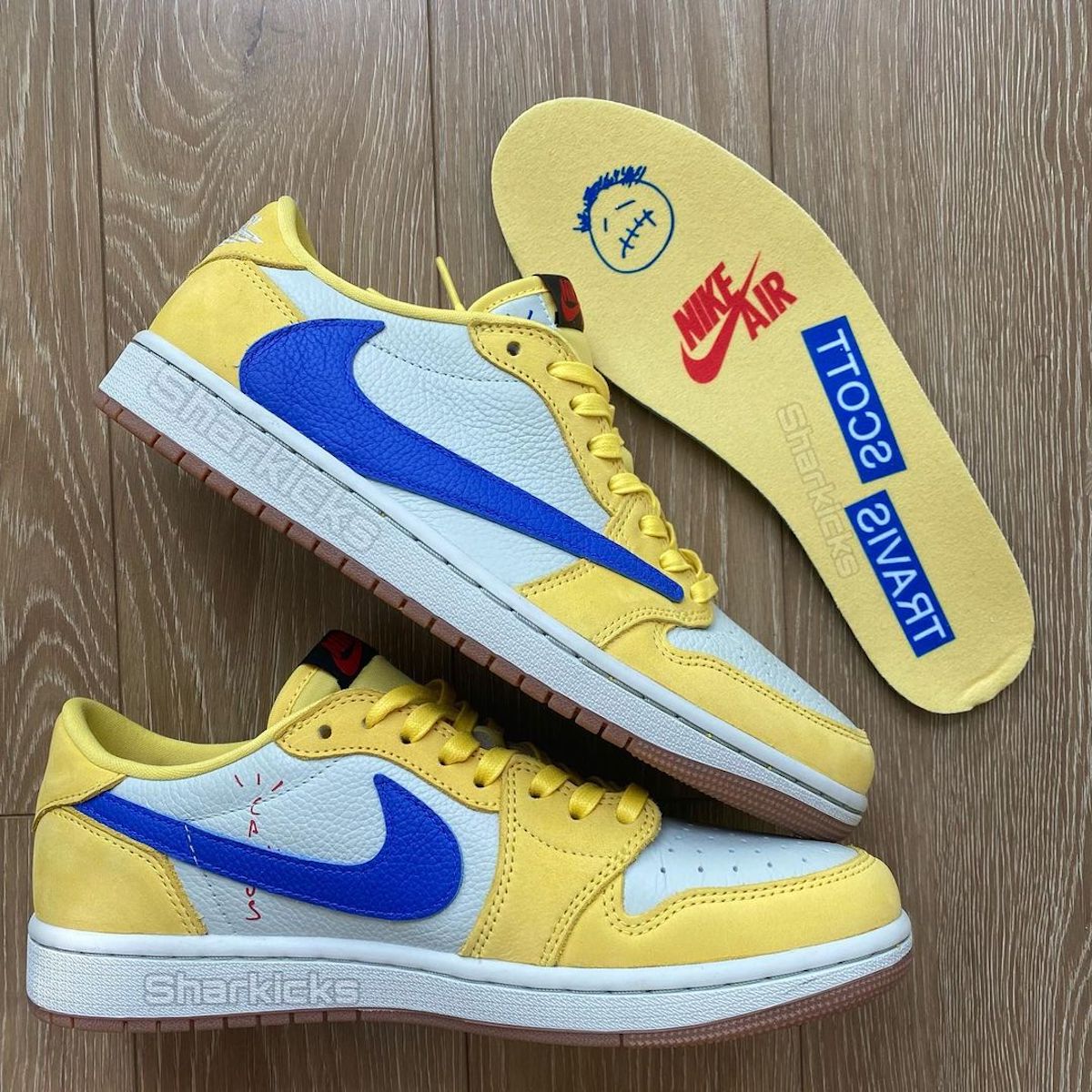 Travis Scott x Air Jordan 1 Low OG Canary DZ4137-700 | SneakerFiles