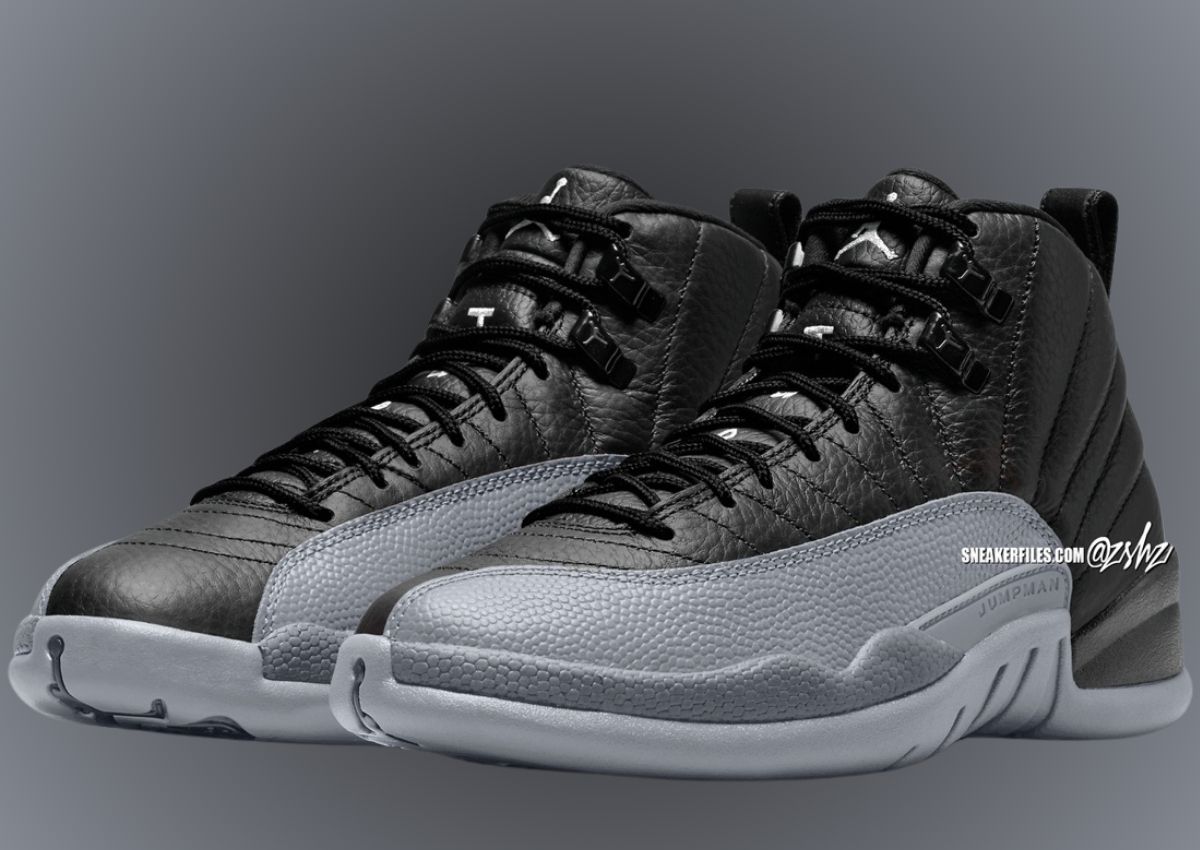 Air Jordan 12 Black Wolf Grey CT8013-010 | SneakerFiles