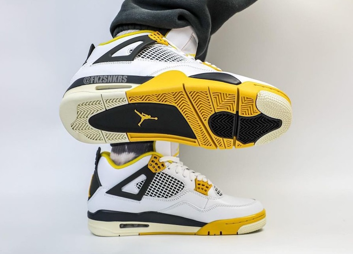 Air Jordan 4 WMNS Vivid Sulfur AQ9129-101 | SneakerFiles