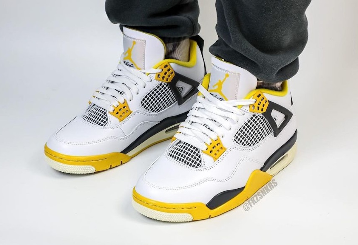 Air Jordan 4 WMNS Vivid Sulfur AQ9129-101 | SneakerFiles