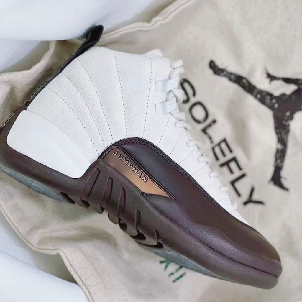 SoleFly Air Jordan 12 White Baroque Brown FZ5026-100 2024