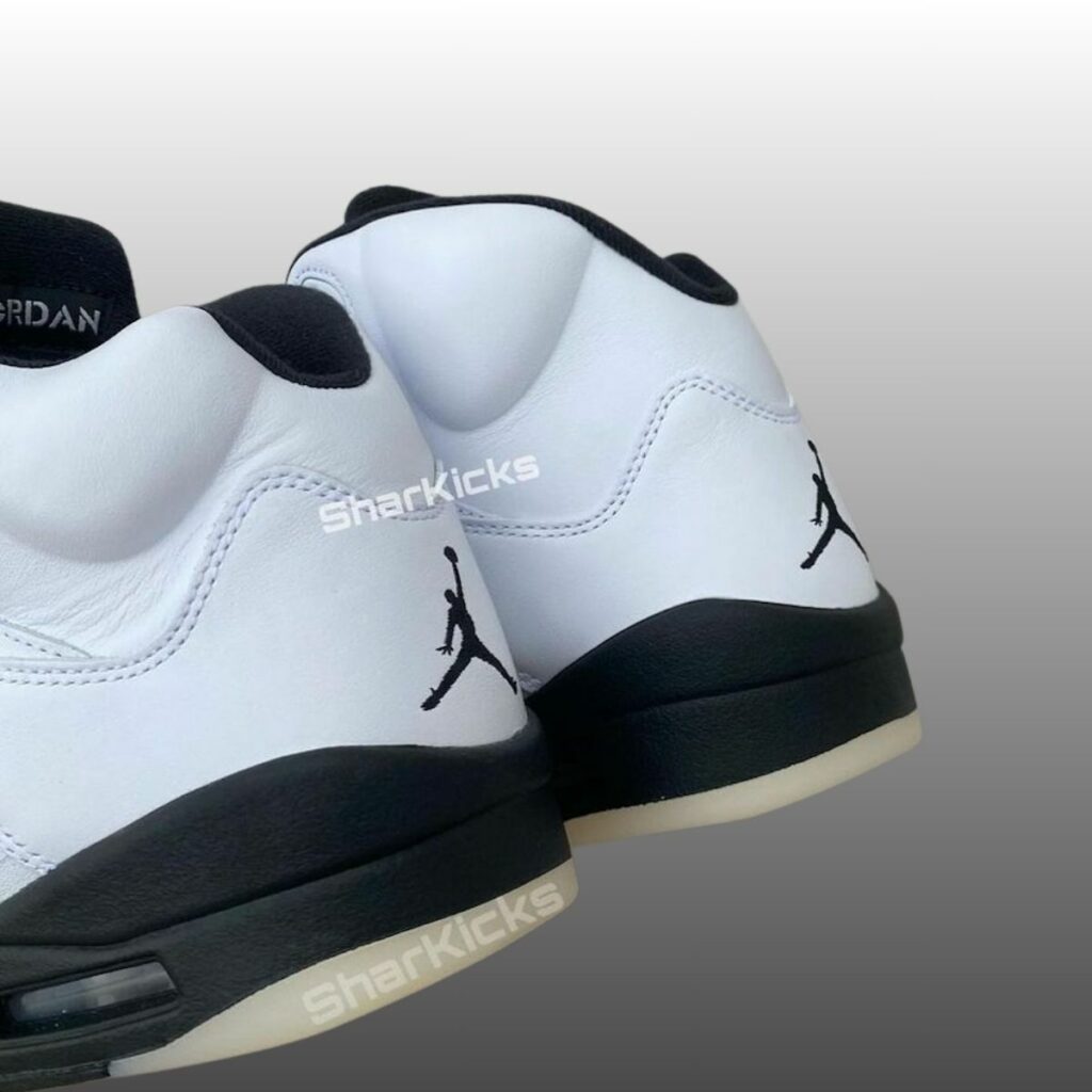 Air Jordan 5 White Black Metallic Silver DD0587-110