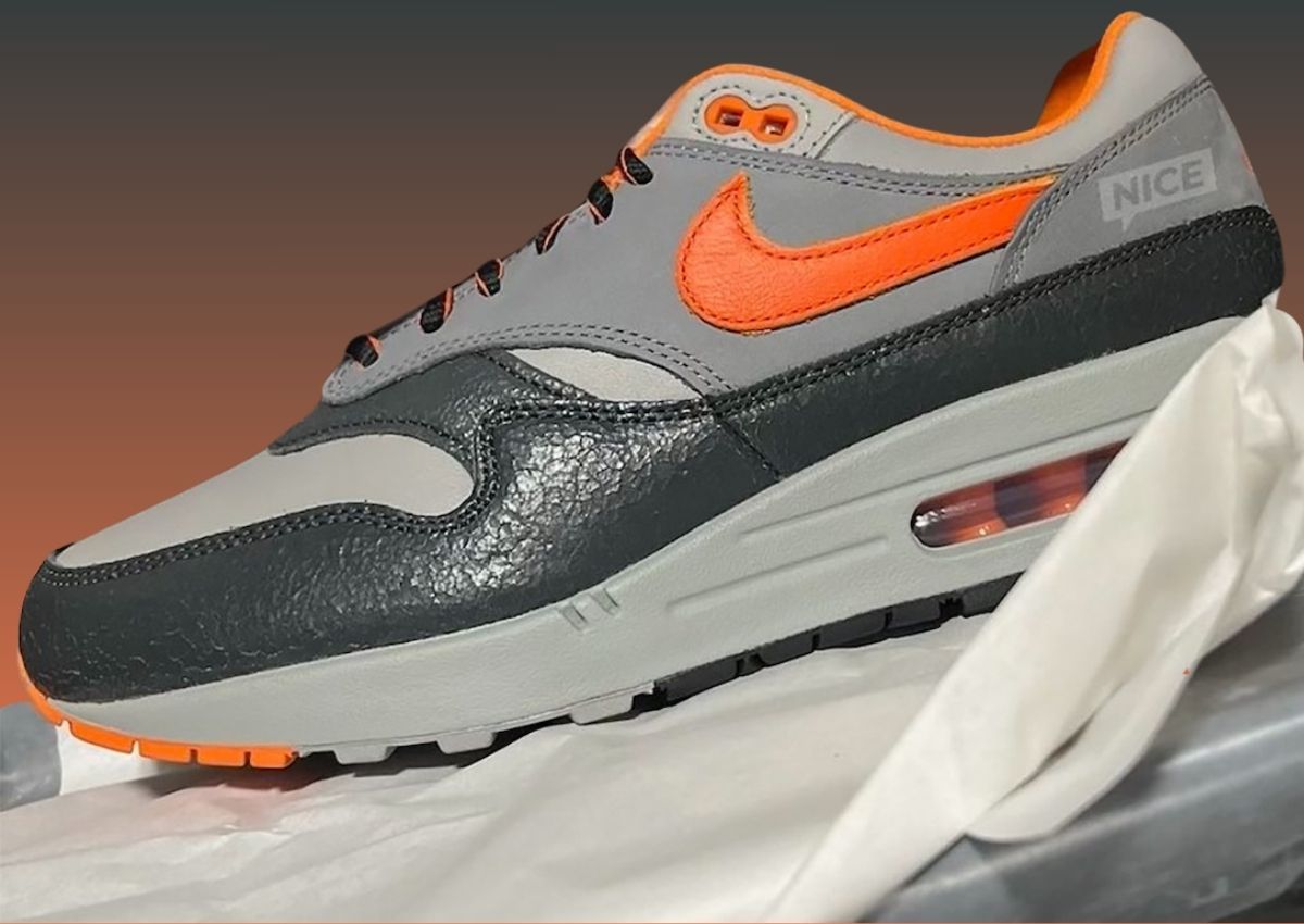 HUF x Nike Air Max 1 Brilliant Orange 2024 HF3713001 SneakerFiles