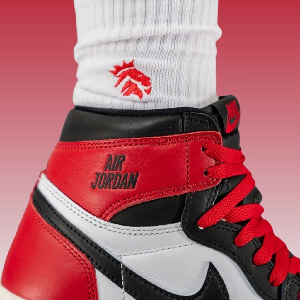 Air Jordan 1 High OG Black Toe Reimagined On-Feet