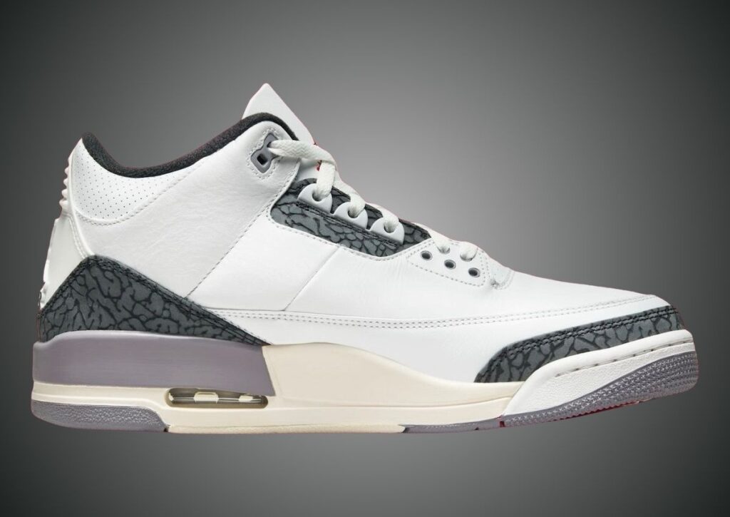 Air Jordan 3 White Cement Grey CT8532-106 Release Info