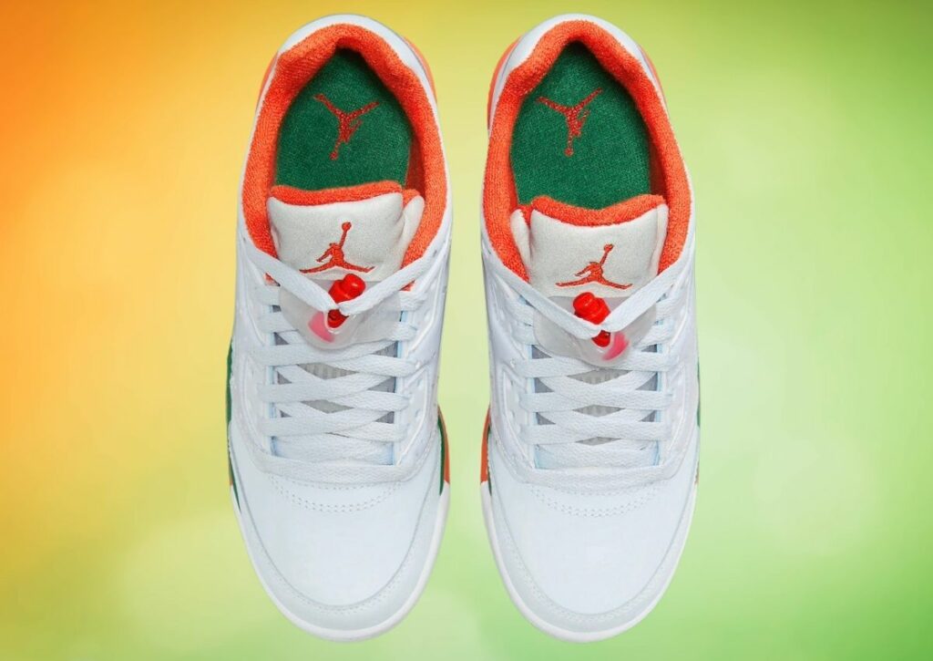 Air Jordan 5 Low GS Miami Hurricanes FQ1293-018