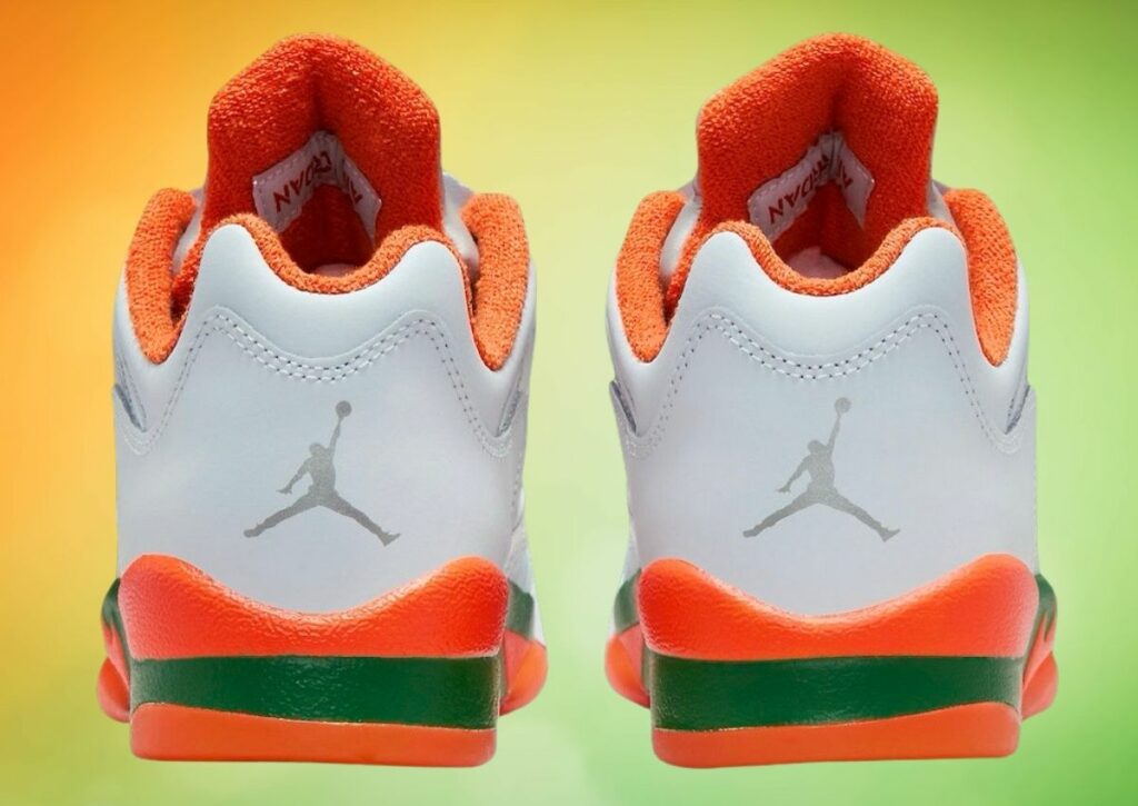 Air Jordan 5 Low GS Miami Hurricanes FQ1293-018