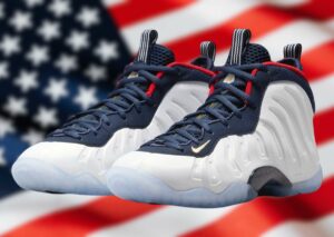 Where to Buy the Nike Little Posite One “Olympic” 2024