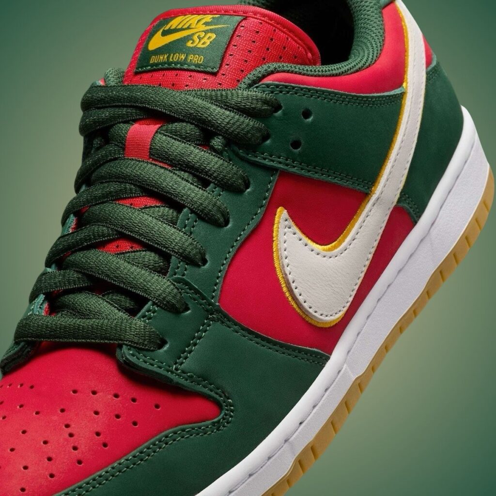 Nike SB Dunk Low Seattle Supersonics FZ1287-300 Release Info