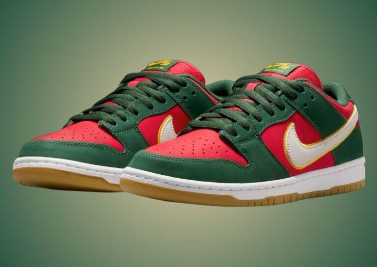 Nike SB Dunk Low Seattle Supersonics FZ1287-300 Release Info