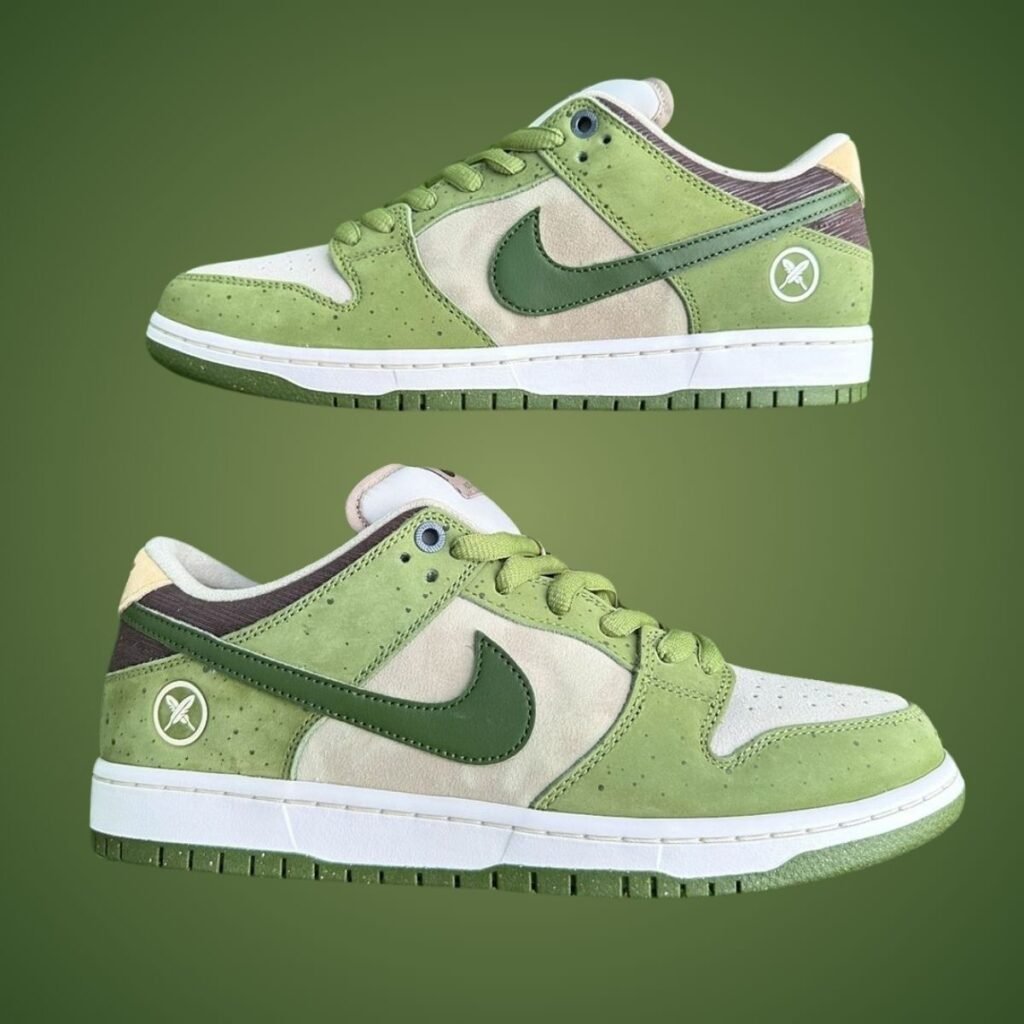 Yuto Horigome Nike SB Dunk Low Asparagus HF8022-300 Release Details