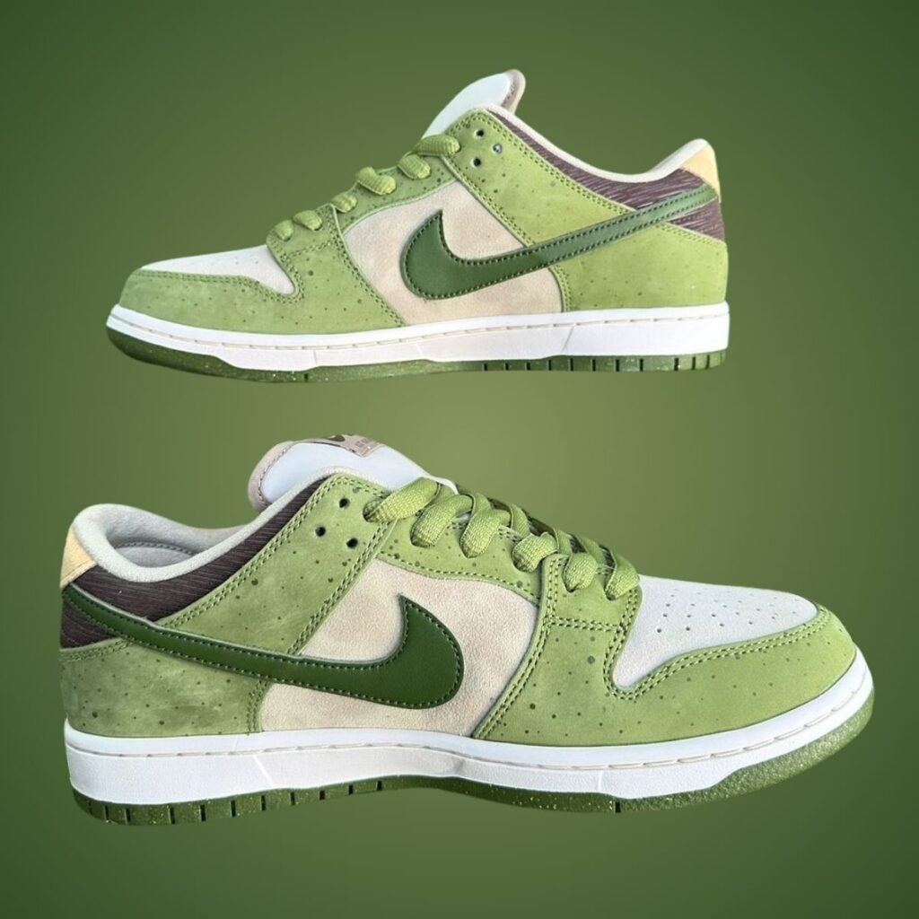 Yuto Horigome Nike SB Dunk Low Asparagus HF8022-300 Release Details