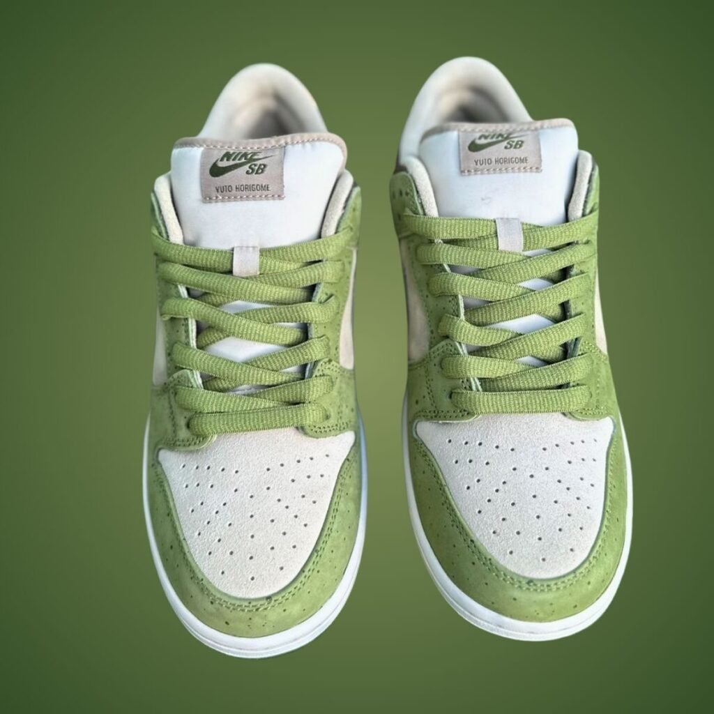 Yuto Horigome Nike SB Dunk Low Asparagus HF8022-300 Release Details