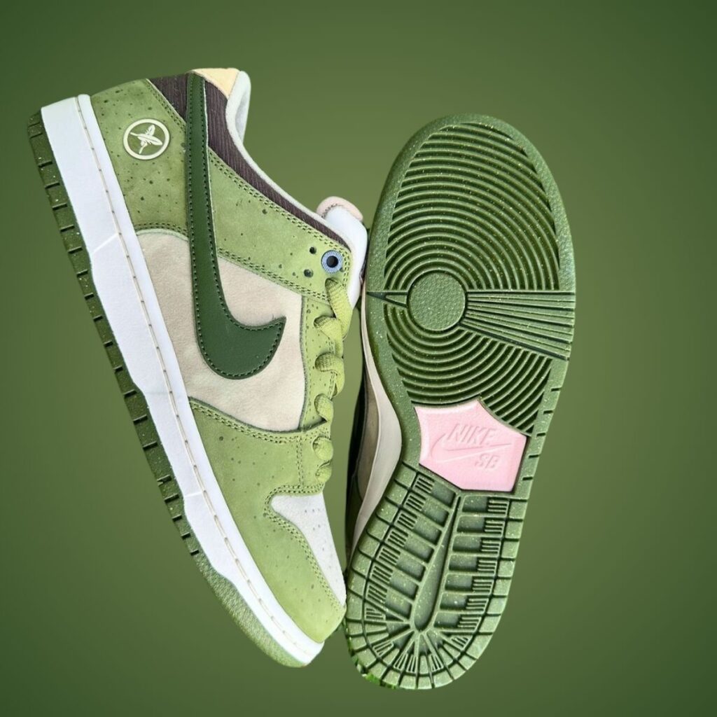 Yuto Horigome Nike SB Dunk Low Asparagus HF8022-300 Release Details