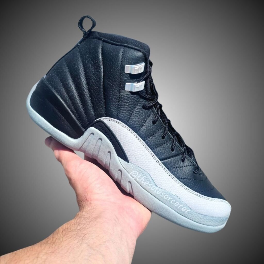 Air Jordan 12 GS Black Wolf Grey 153265-010 2024