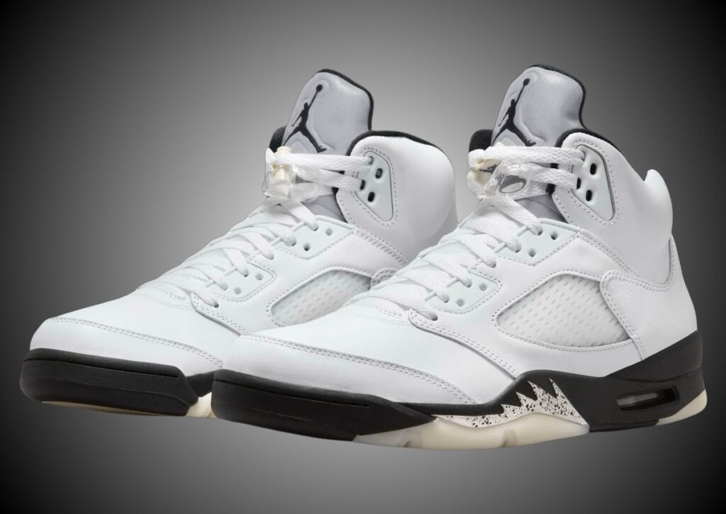 Air Jordan 5 White Black Metallic DD0587-110 Release Info