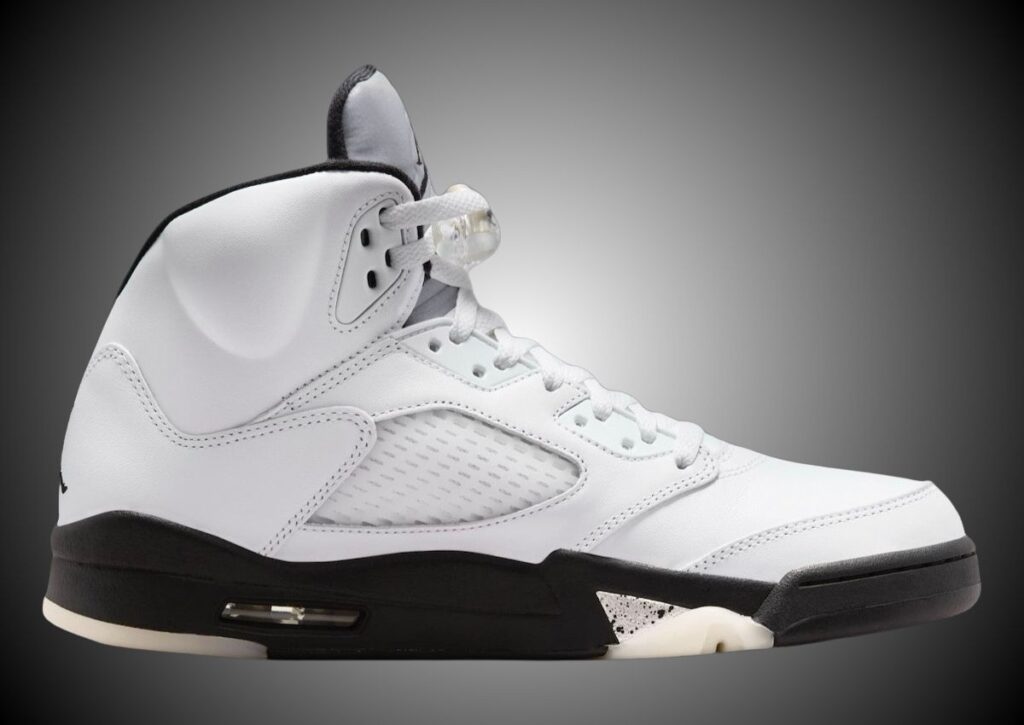 Air Jordan 5 White Black Metallic DD0587-110 Release Info