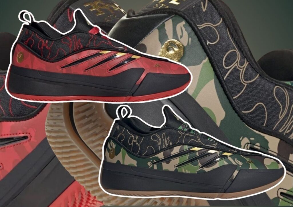 BAPE x adidas Dame 9 JH6358 SneakerFiles