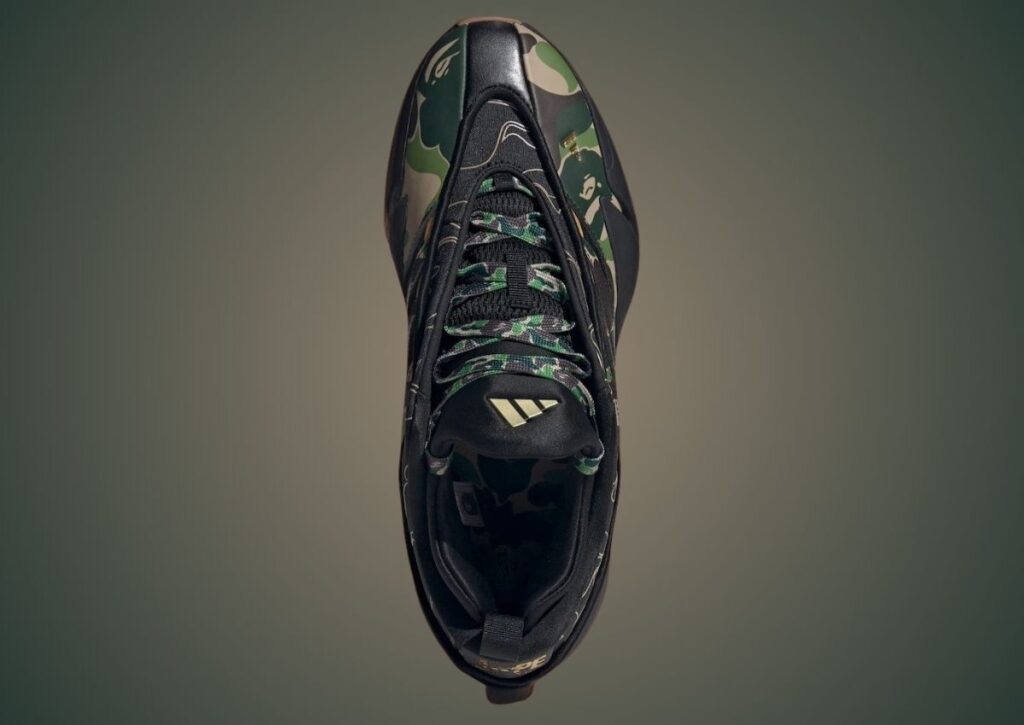 Bape adidas Dame 9 Green Camo JH6358 Release Details