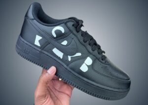 Comme des Garçons Black x Nike Air Force 1 Low Releases Spring 2025
