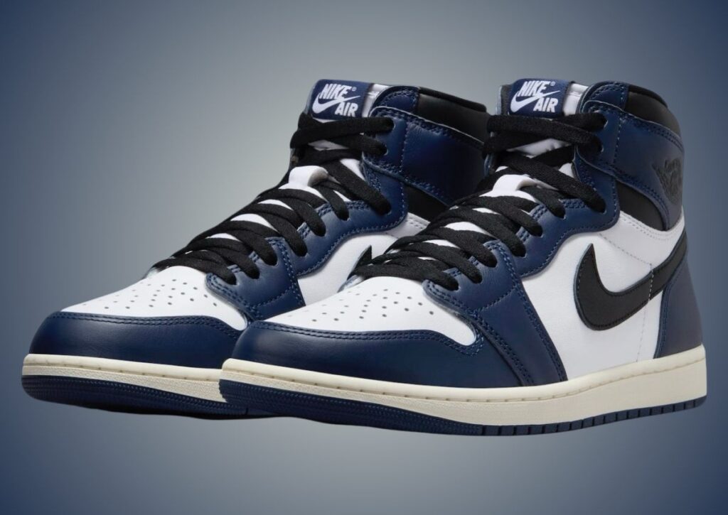 Jordan 1 mid navy best sale