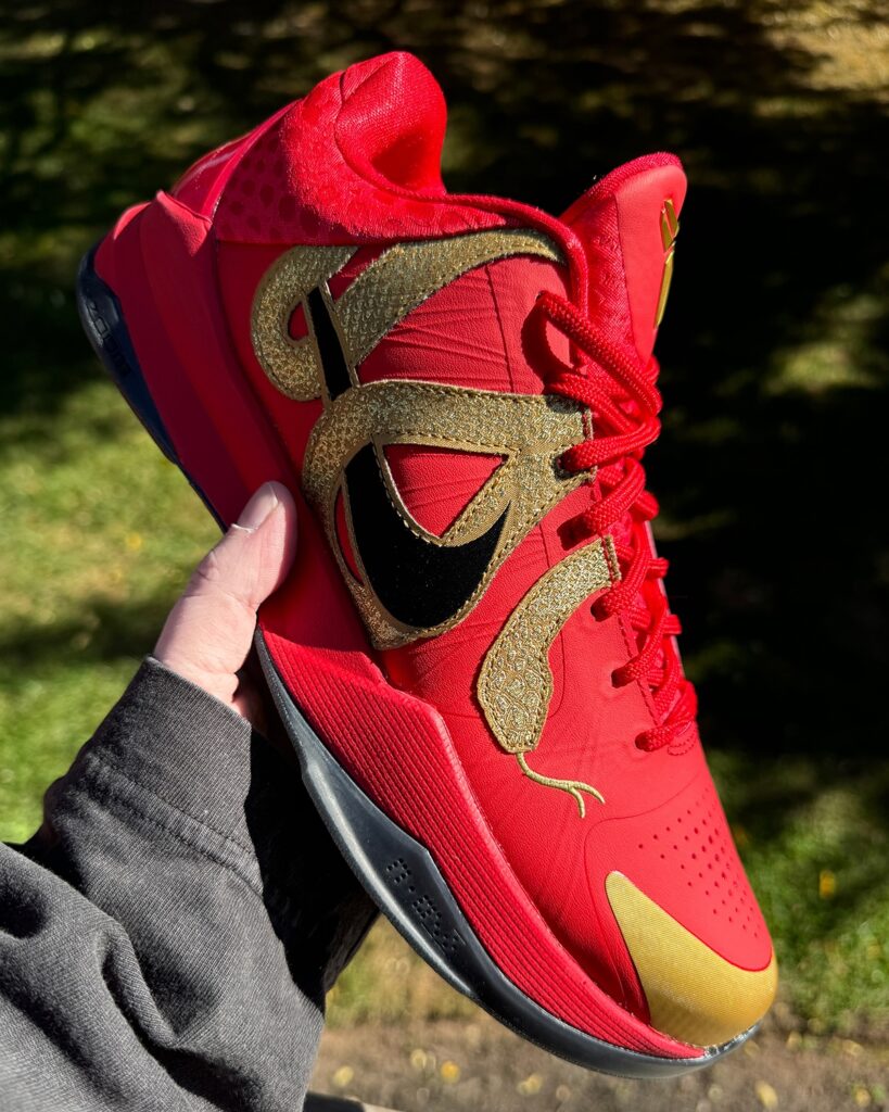 Nike Kobe 5 Protro Year of the Mamba University Red Metallic Gold HF5182-600