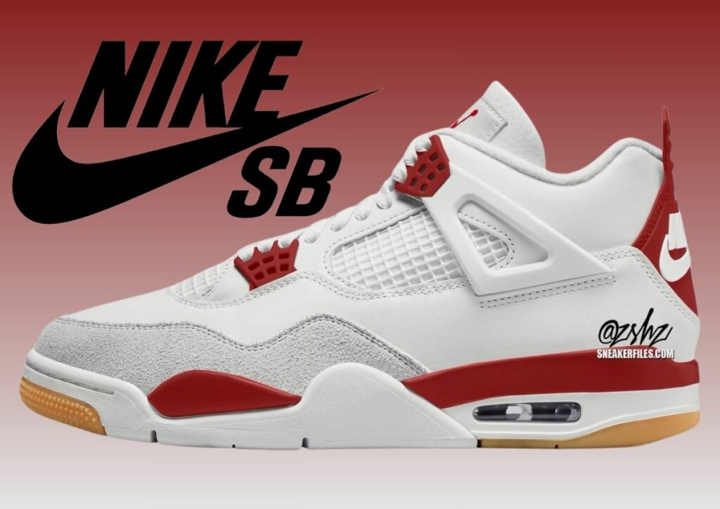 Nike SB x Air Jordan 4 “Varsity Red” Releases February 2025 - Sneakers ...