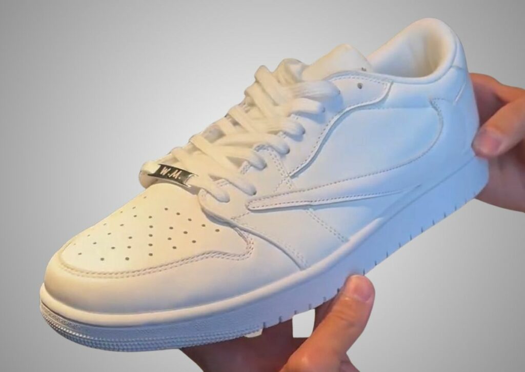 Travis Scott Air Jordan 1 Low White Party