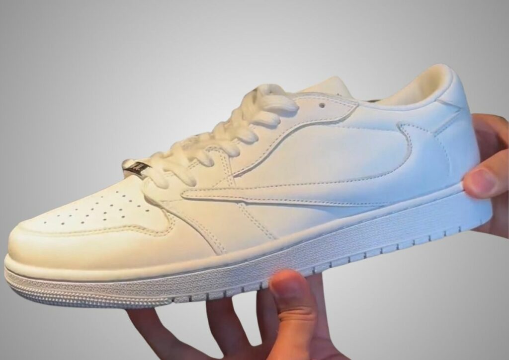 Travis Scott Air Jordan 1 Low White Party