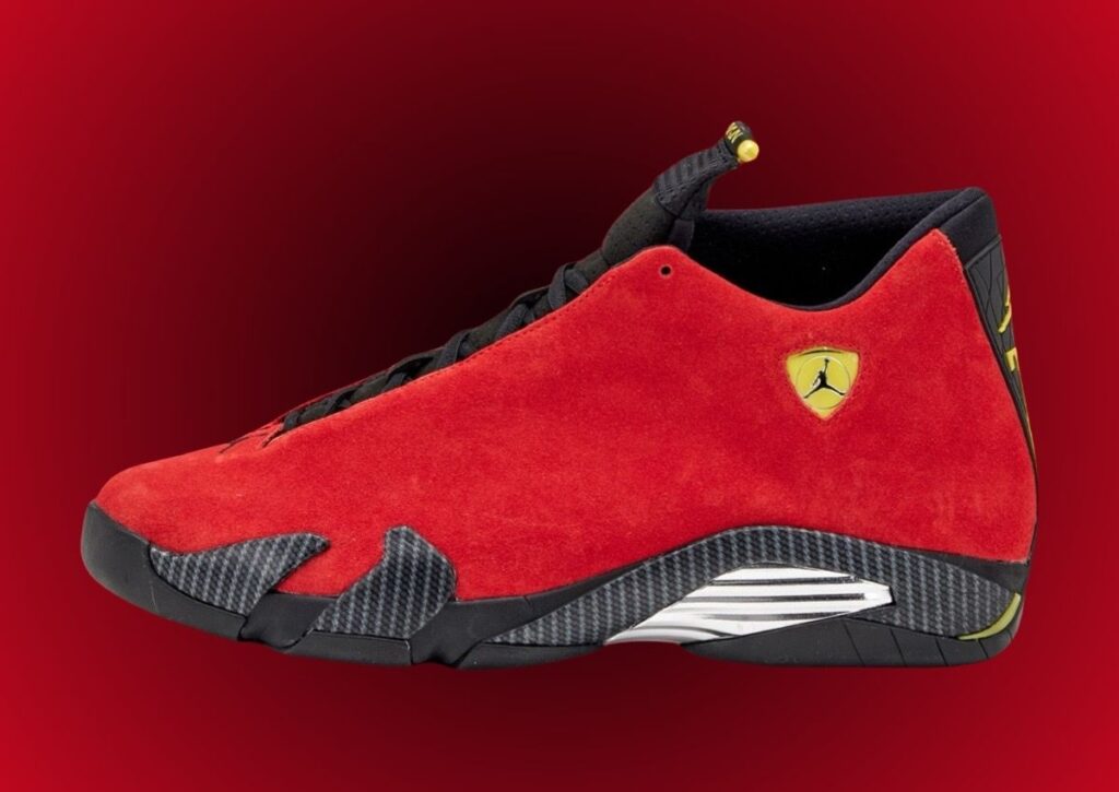 Air jordan 14 red suede online