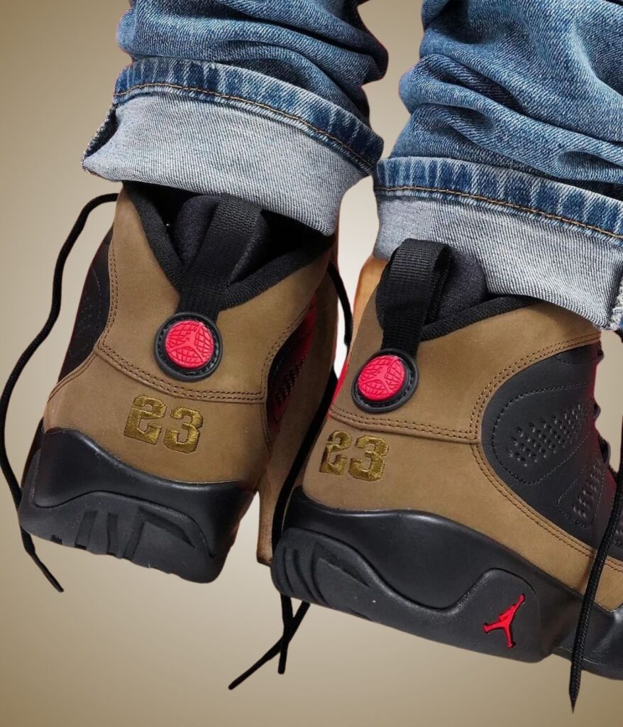 Air Jordan 9 Olive 2024 On-Feet