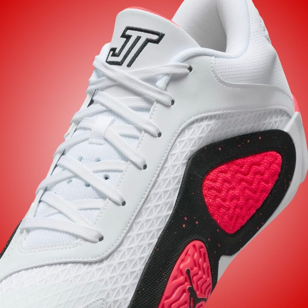 Jordan Tatum 2 White Bright Crimson FJ6457-106