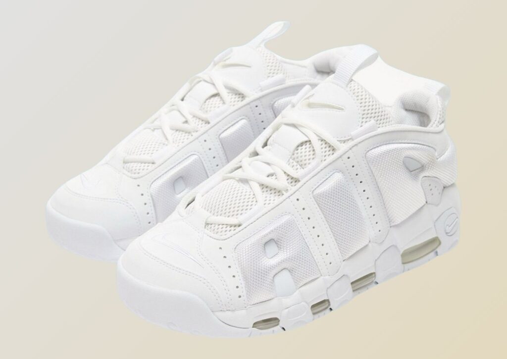 Nike Air More Uptempo Low Triple White FZ3055-100