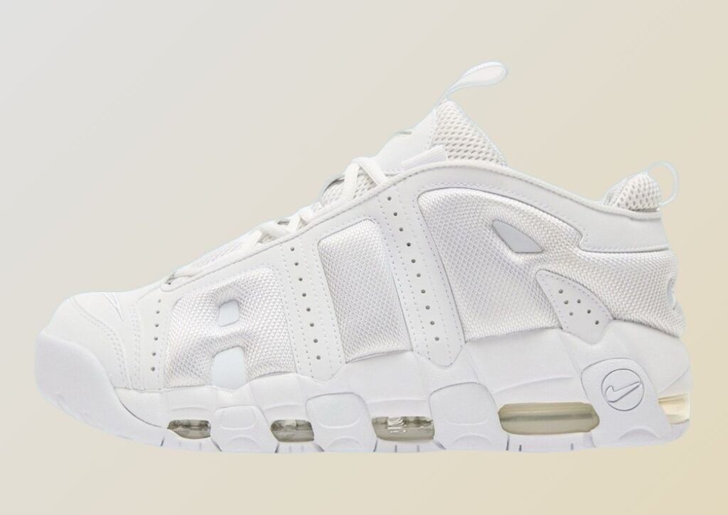 Nike Air More Uptempo Low Triple White FZ3055-100