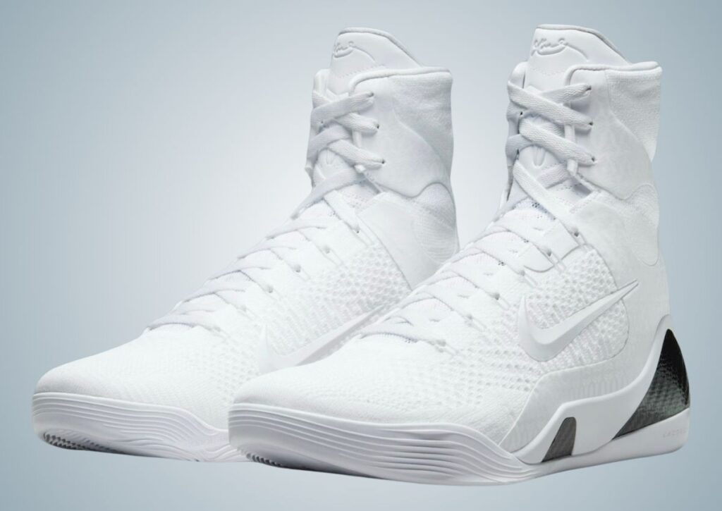 White kobe basketball deals shoes