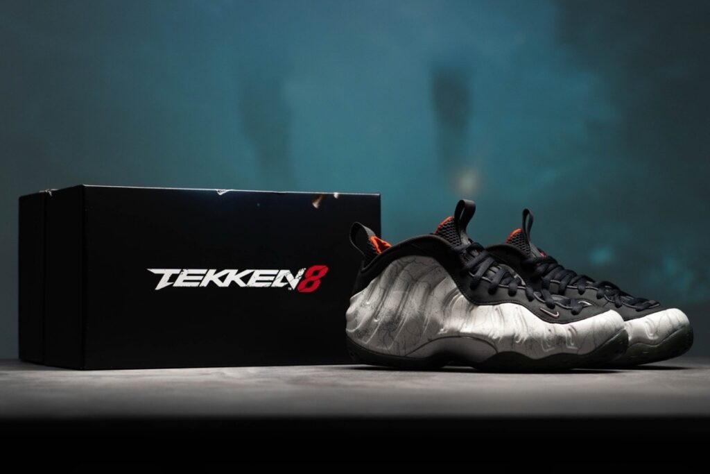 TEKKEN 8 Nike Air Foamposite One Premium Jin Kazama HF6367-001