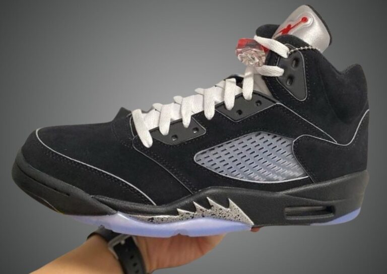 2025 Air Jordan 5 Black Metallic Reimagined HF3975-001